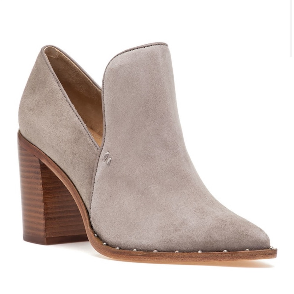 SCHUTZ FOMO BOOT GOAT SUEDE